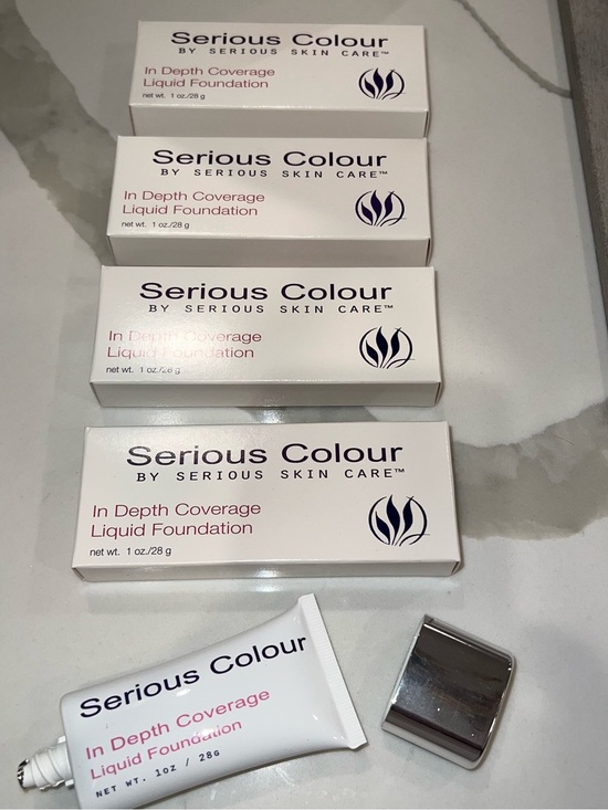 Other - Serious Colour foundation (Dark) all 4 for one price Brand new in box sealed.